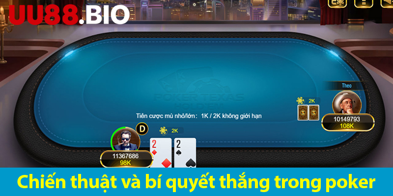 Game bài poker: Khám phá luật chơi và các chiến thuật chơi bất bại